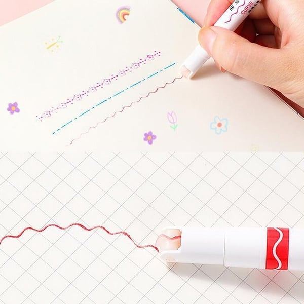 🌈Curve Highlighter Pen