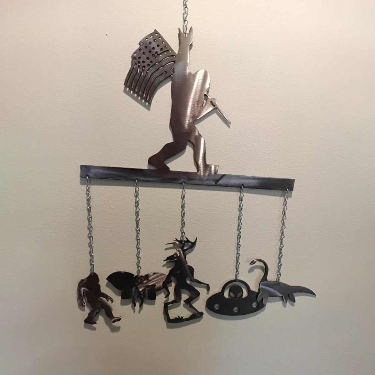 Sasquatch Wind Chime