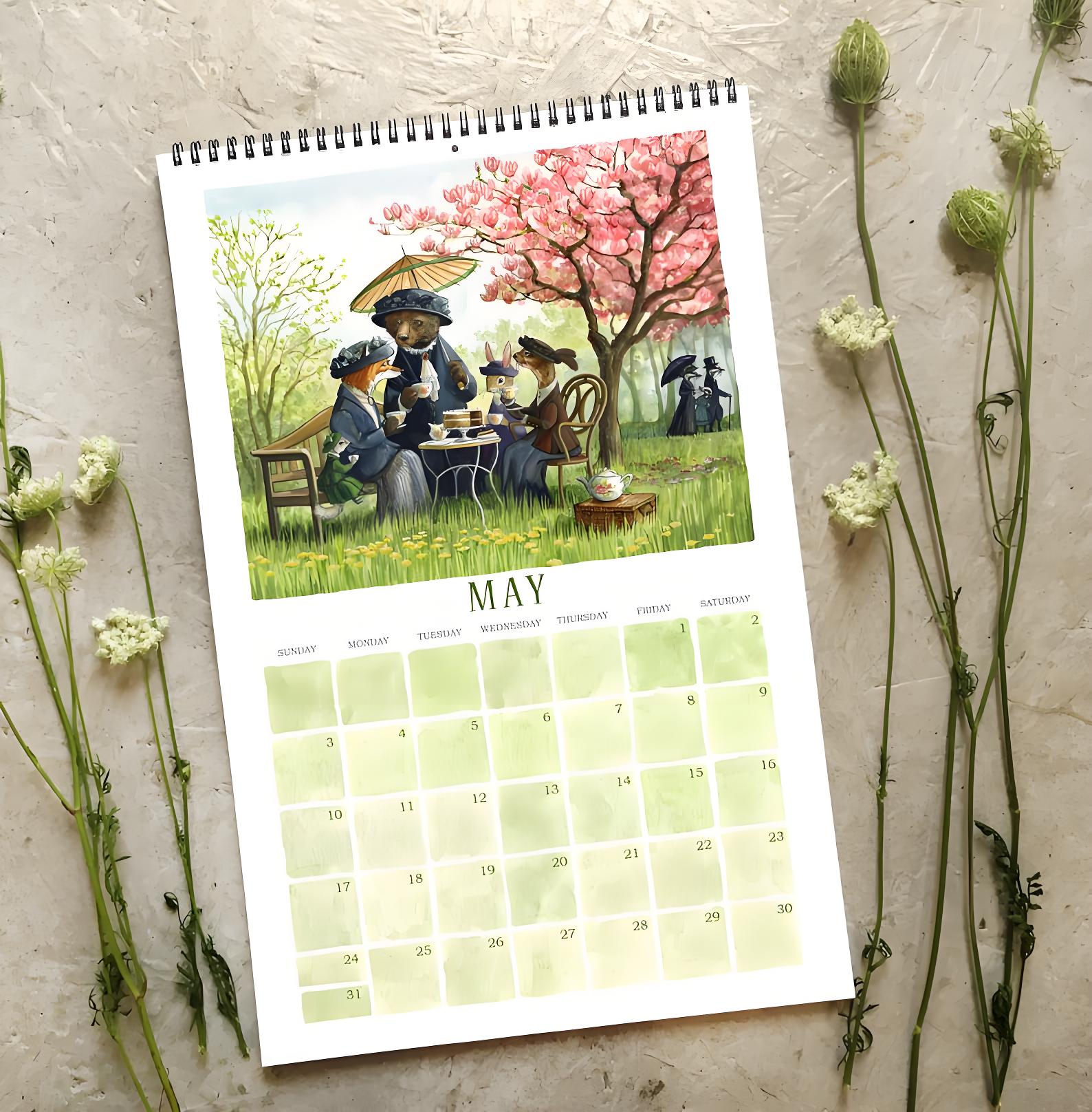 2026 Limited Edition Wall Calendar Set