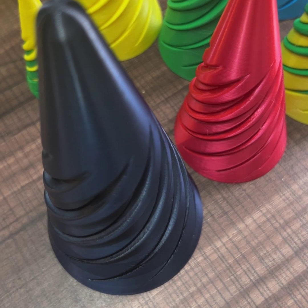 3D Infinite Spiral Christmas Tree