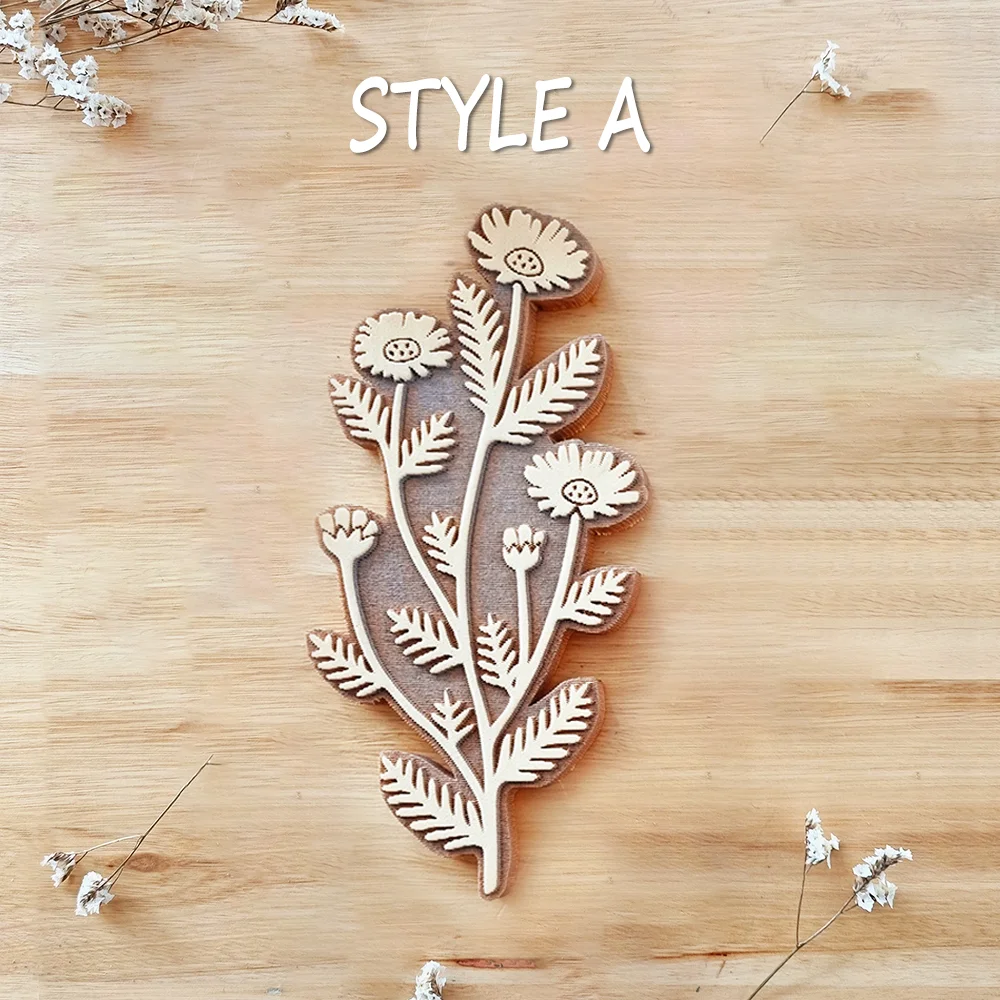Herbarium Rubber Stamp