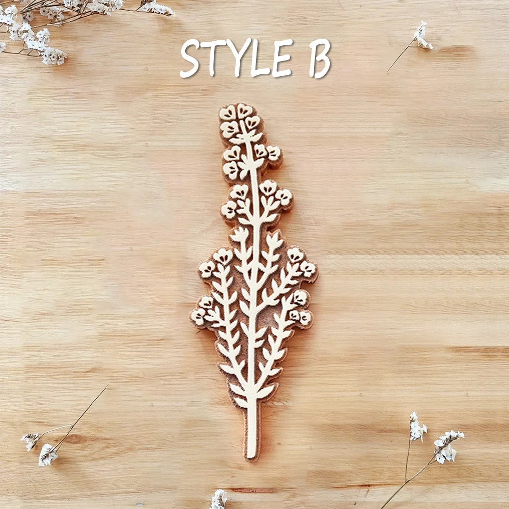 Herbarium Rubber Stamp