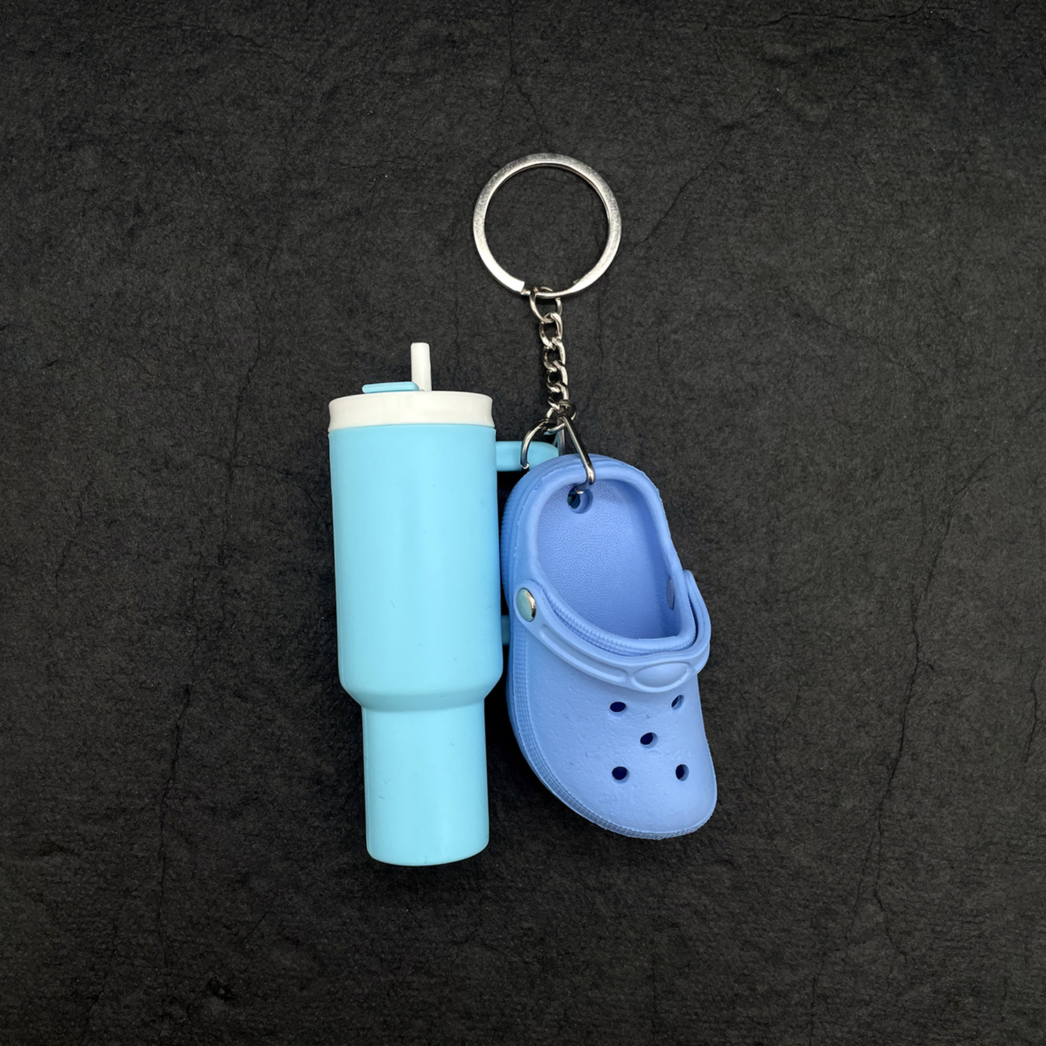 Mini cup + Crocs keychain