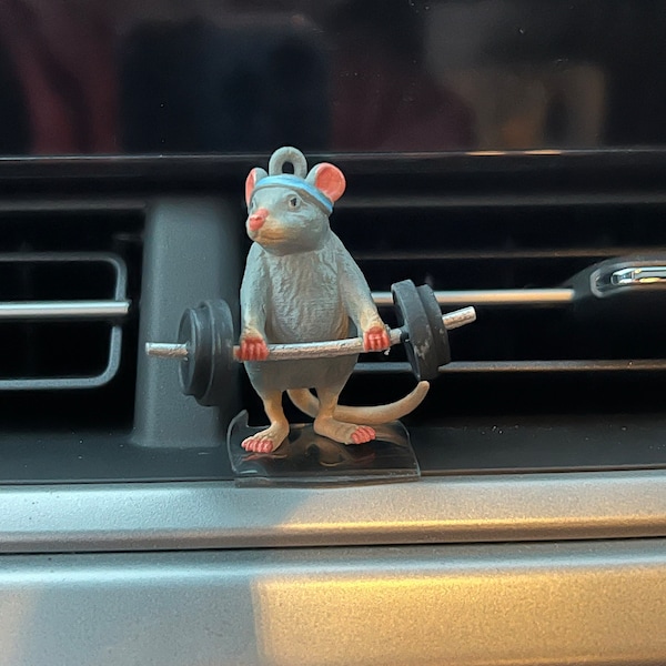 Gym Rat Keychain