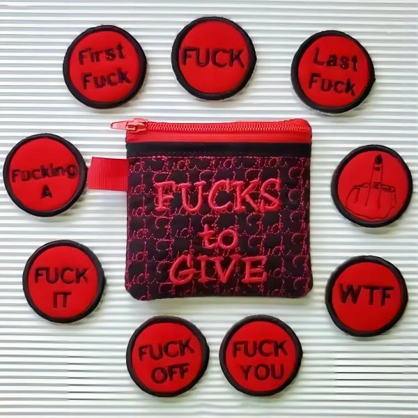 WARNING! RUDE MAKE! Bag of F*cks
