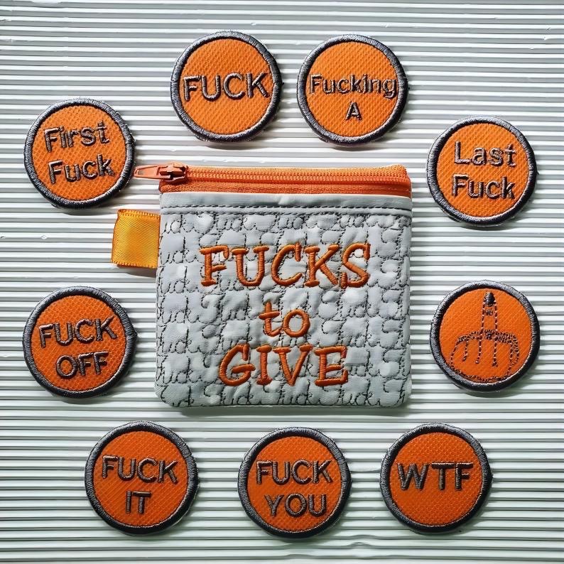 WARNING! RUDE MAKE! Bag of F*cks