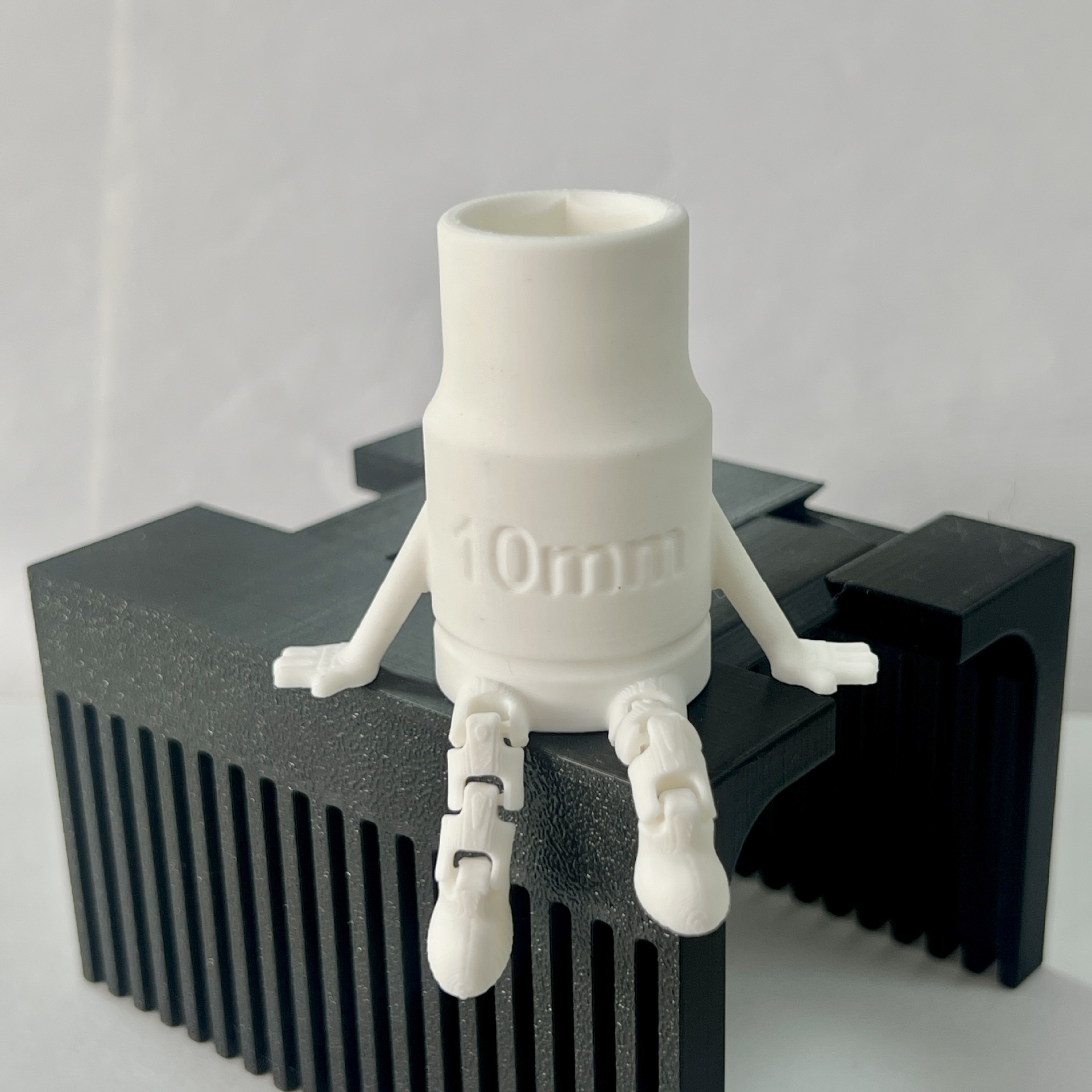 10mm Socket 3D Printed Articulated
