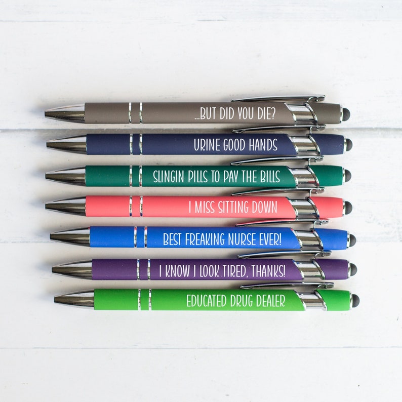 Sarcastic office pens