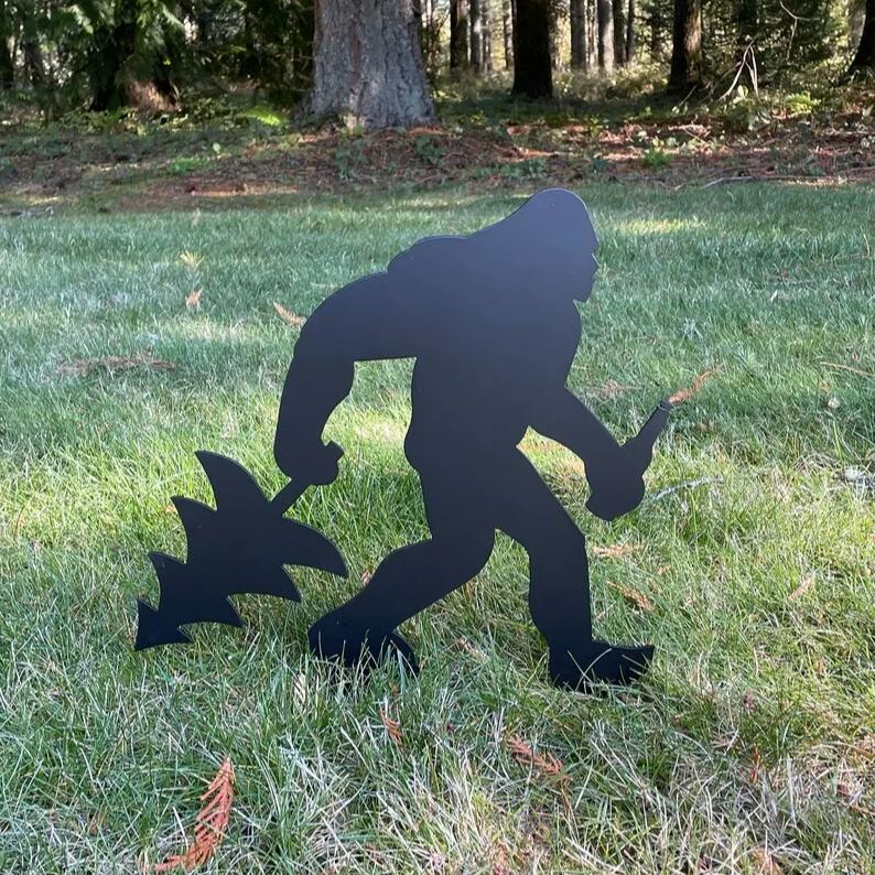 Bigfoot Garden Stake👣