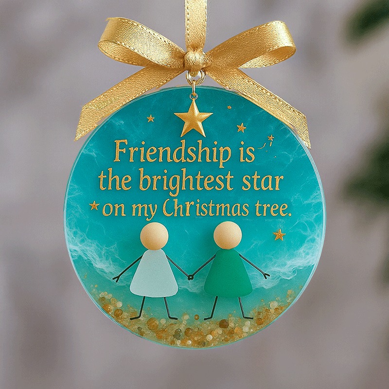 "Ocean Friendship" Seaglass Wall Hanging