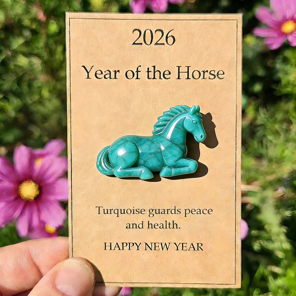 🐎🍀Lucky Crystal Horse — A Symbol of Strength & New Beginnings (2026)