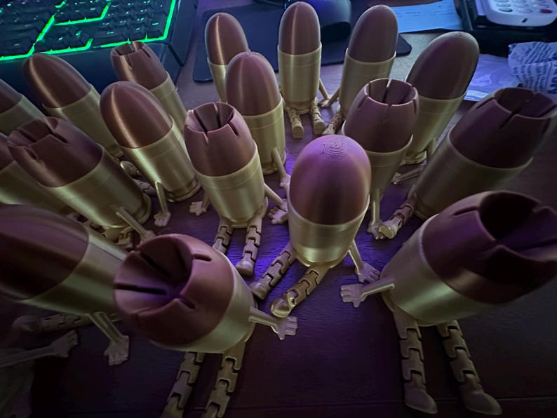  3D Printed articulating Bullet Buddy