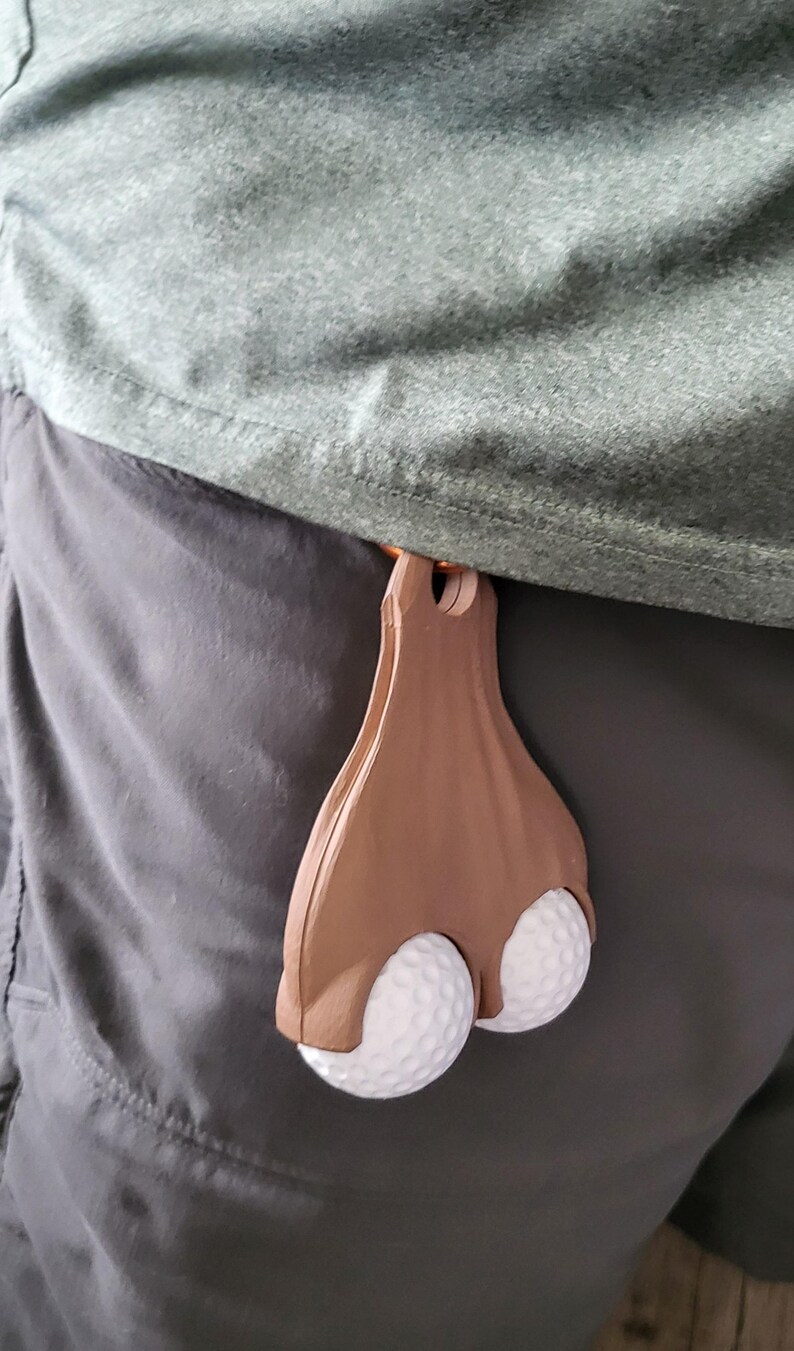 Golf Ball Sac Holder.