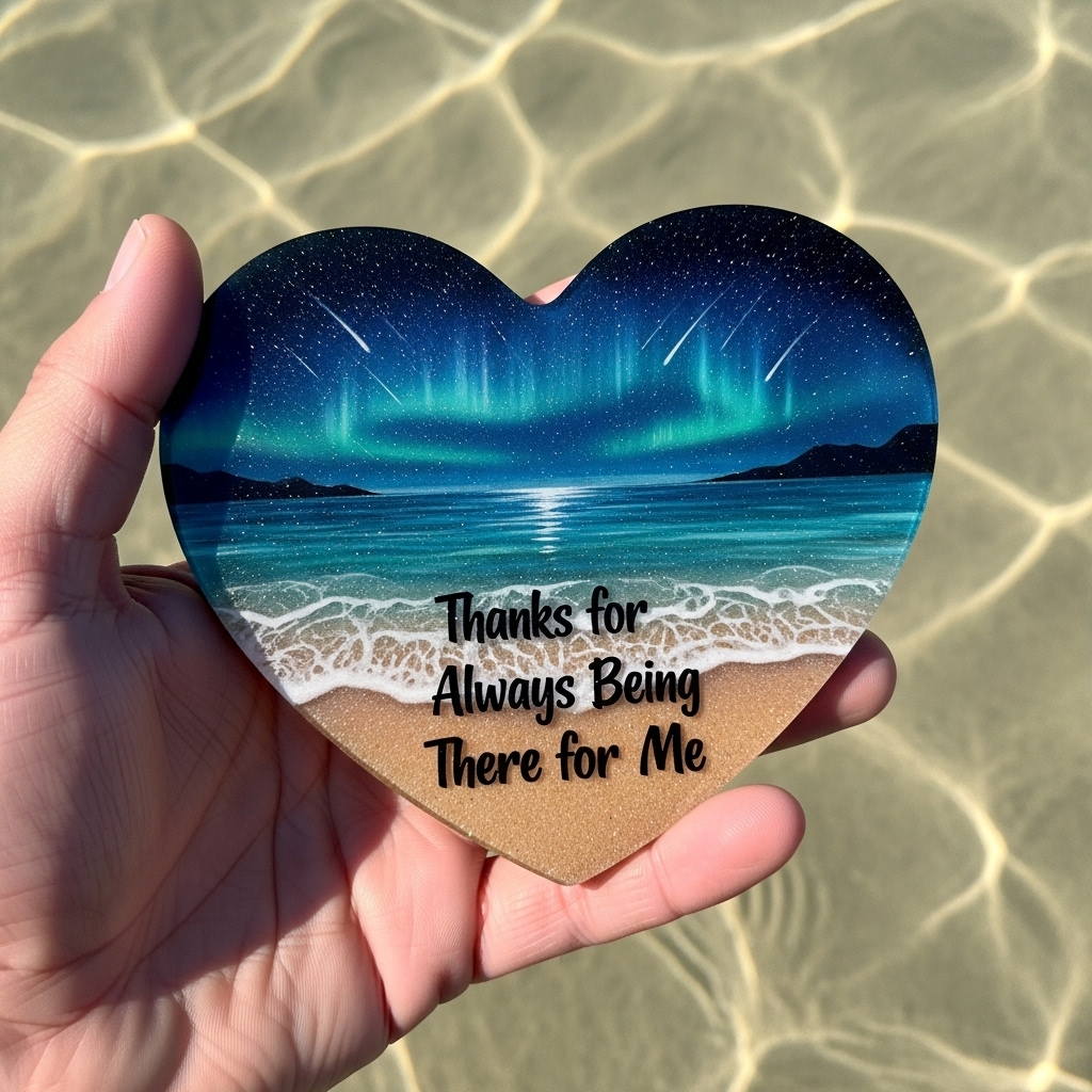 Resin Ocean Hearts
