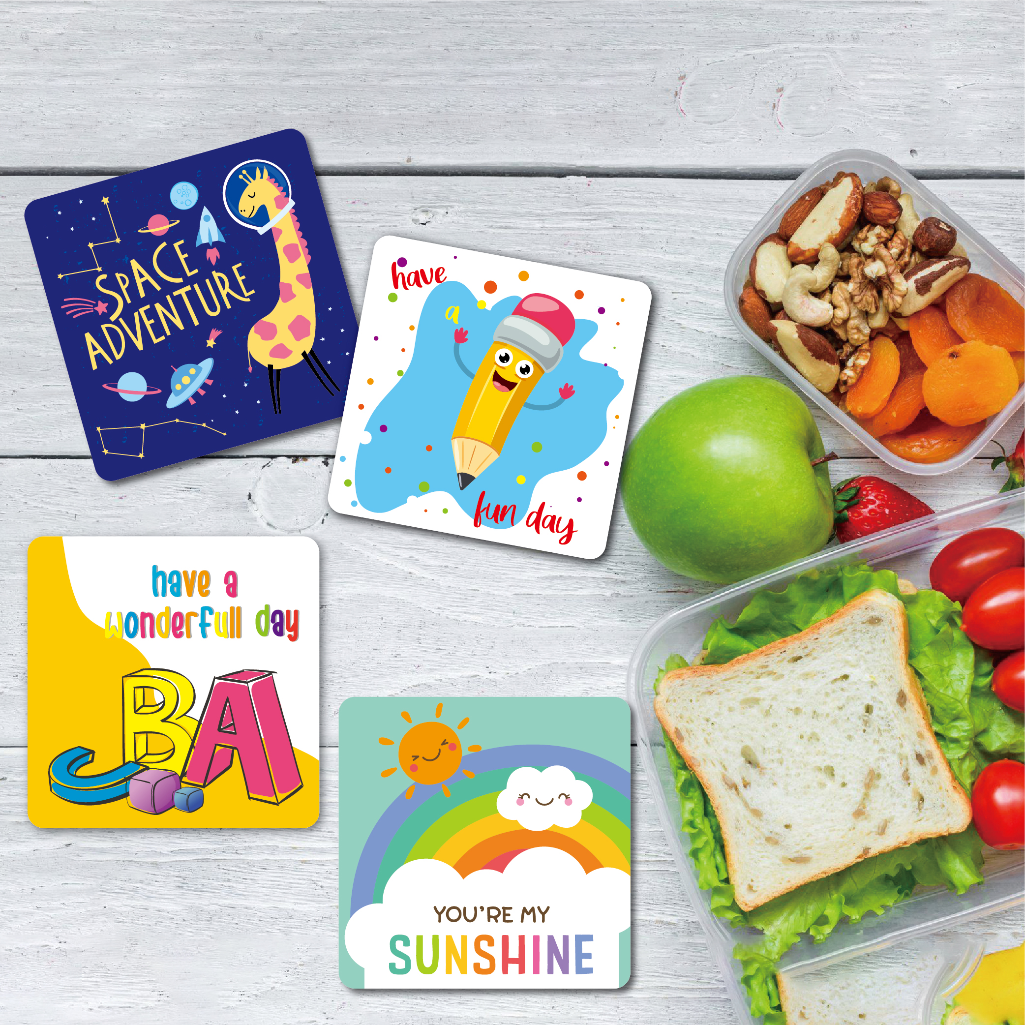🌈60 Motivational Cards for Kids