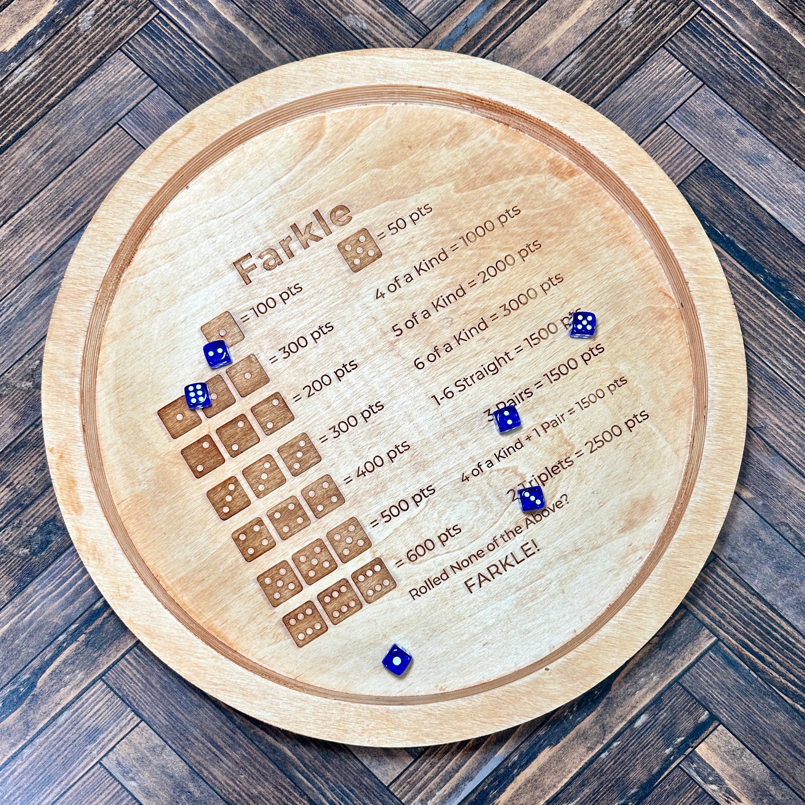 Farkle Dice Tray