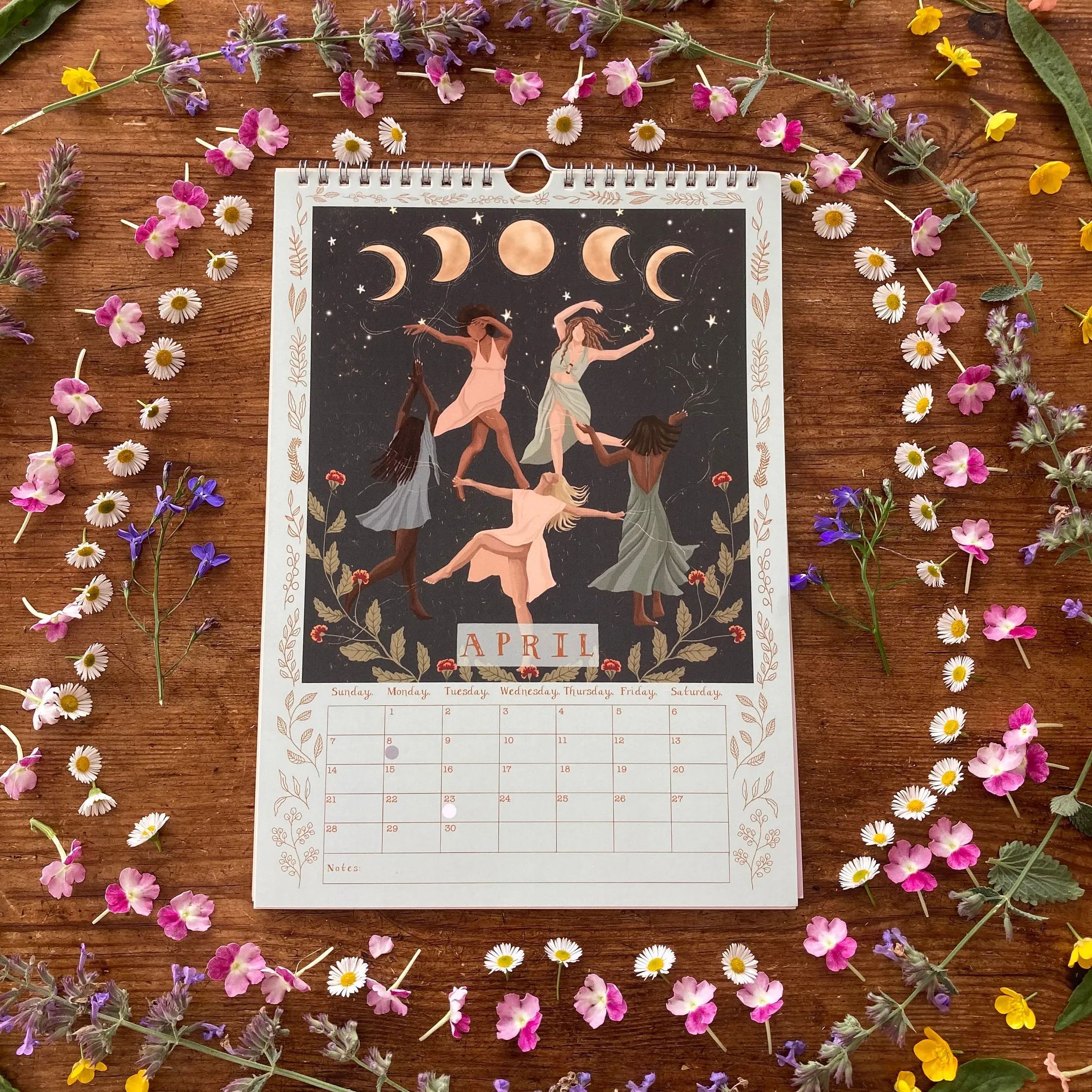 Womens Circles Calendar 2024 