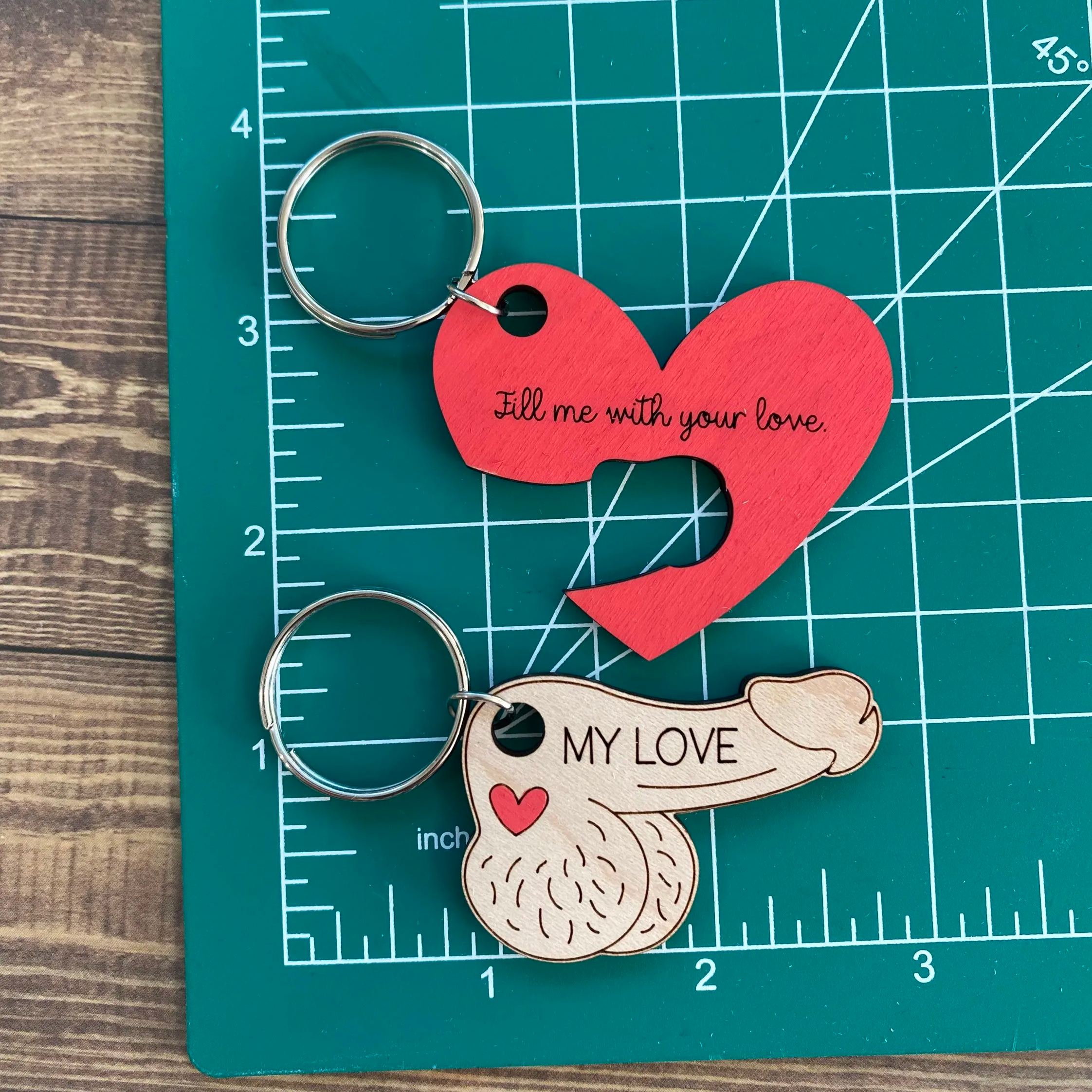  Funny Inappropriate Keychain Gift