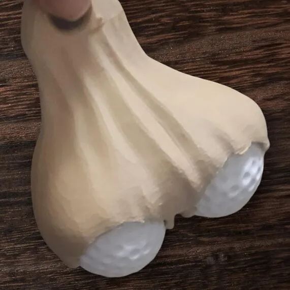 Golf Ball Sac Holder.