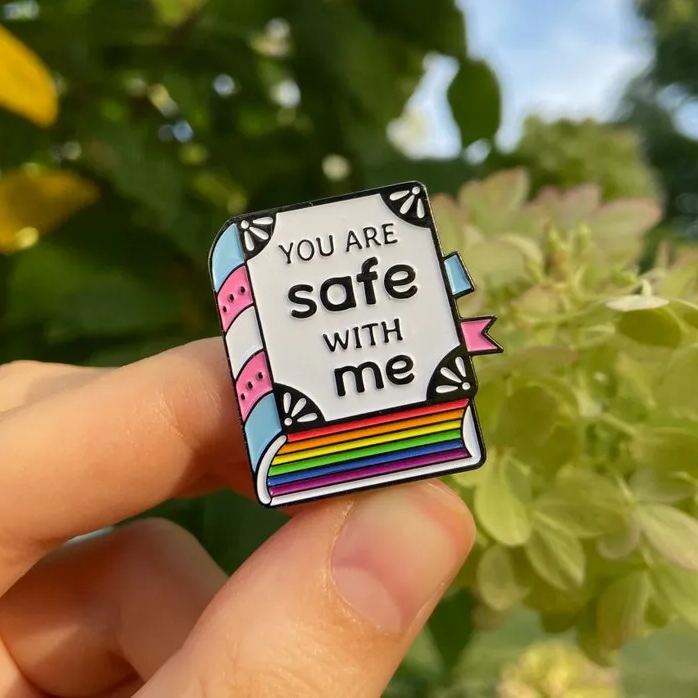 Bookish Enamel Pin