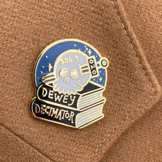 Bookish Enamel Pin