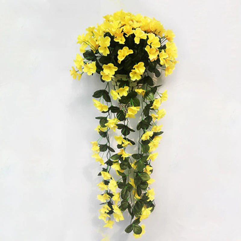 🌷Vivid Artificial Hanging Orchid Bunch