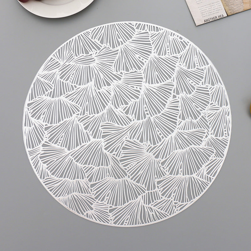 6pcs or 4pcs Round Placemats Hollow Decoration Meal Mat Dining Mat-Grand Kitchen