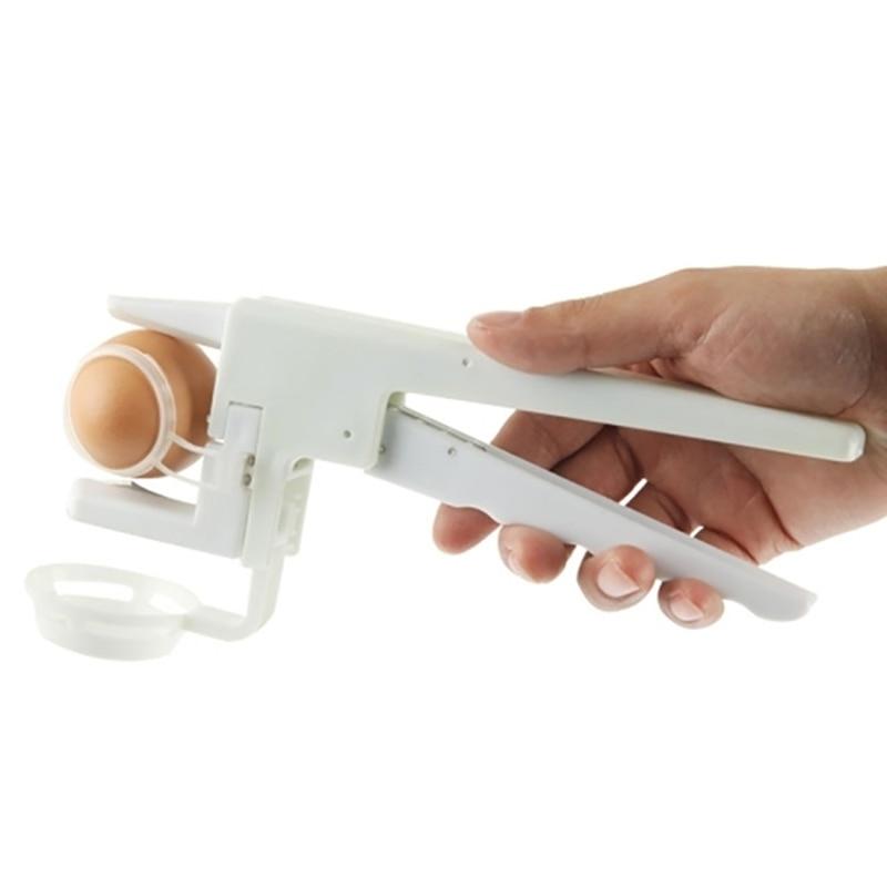 One Handed Egg Cracker Tool, Best Egg Cracker Egg Yolk Separator-Grand Kitchen