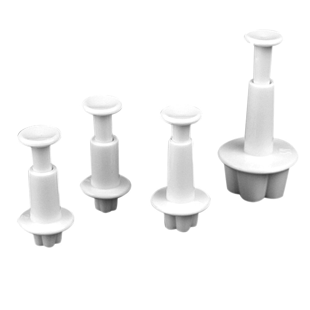 4pcs Plum Blossom Flower Fondant Cutter-Grand Kitchen