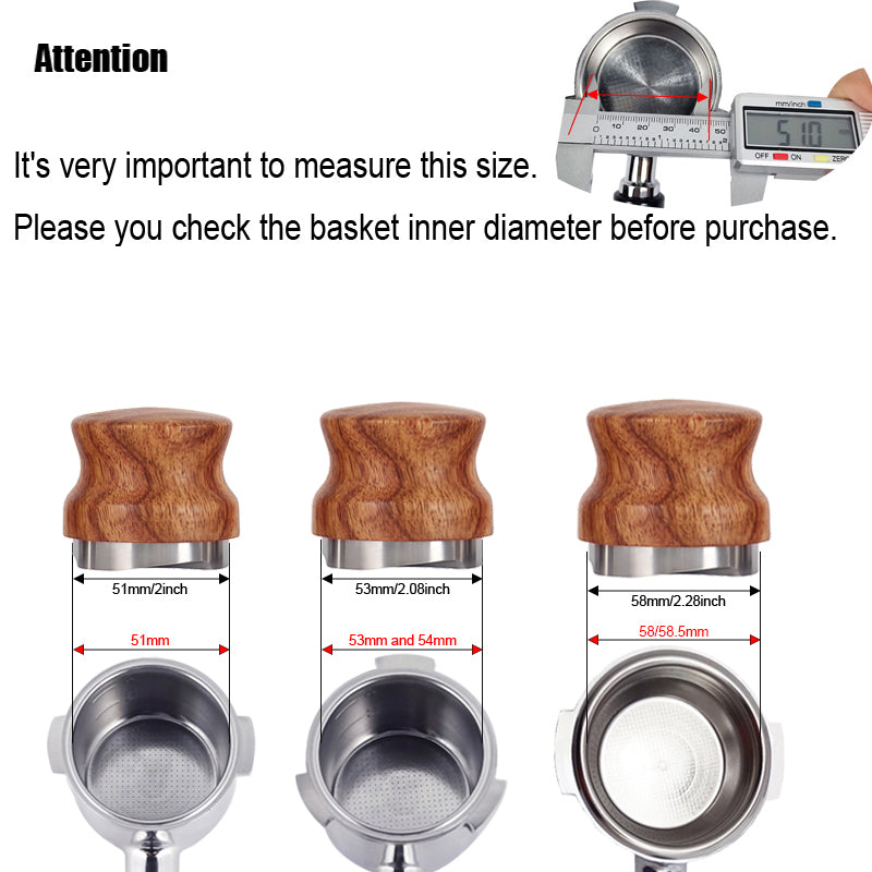 Coffee Tamper Rosewood Coffee Powder Tampers Coffee Powder Hammer-Grand Kitchen