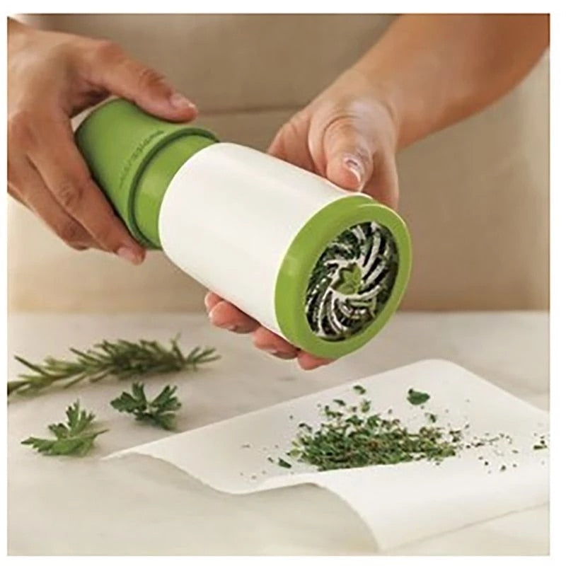Fruit Slicer Parsley Chopper Cooking Tools Condiment Container Gadgets-Grand Kitchen