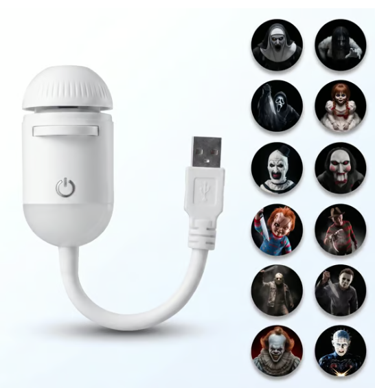 🎃 Nightmare Halloween Projector Light – Animated LED Decoration for a Spooky Haunted Atmosphere