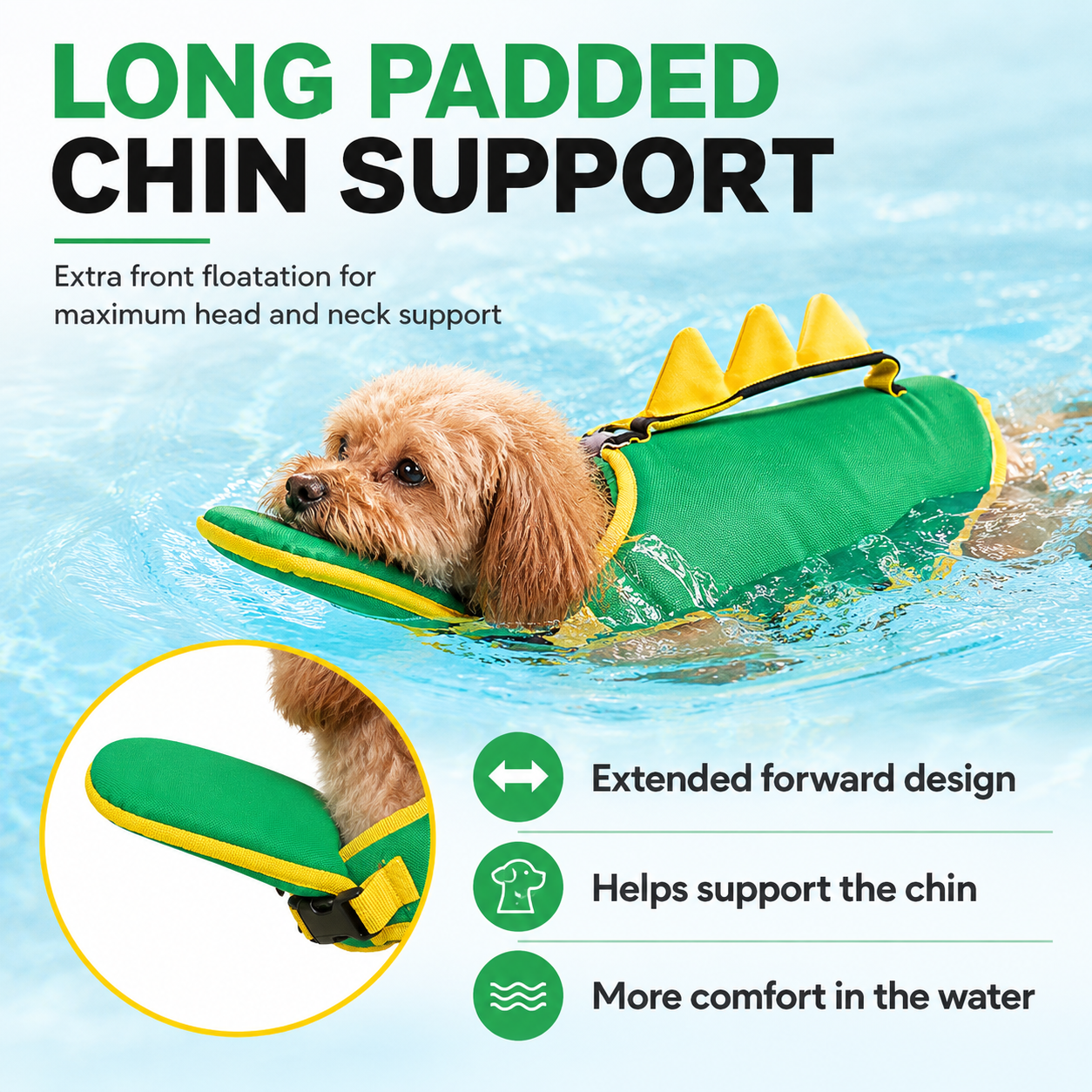 ☀️ Summer Sale – 50% OFF💦Premium Dog Life Vest for Swimming & Boating
