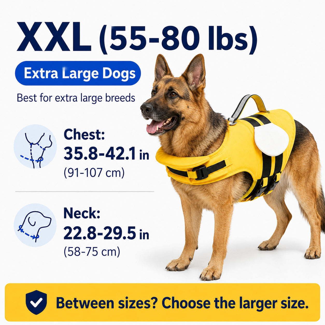 ☀️ Summer Sale – 50% OFF💦Premium Dog Life Vest for Swimming & Boating