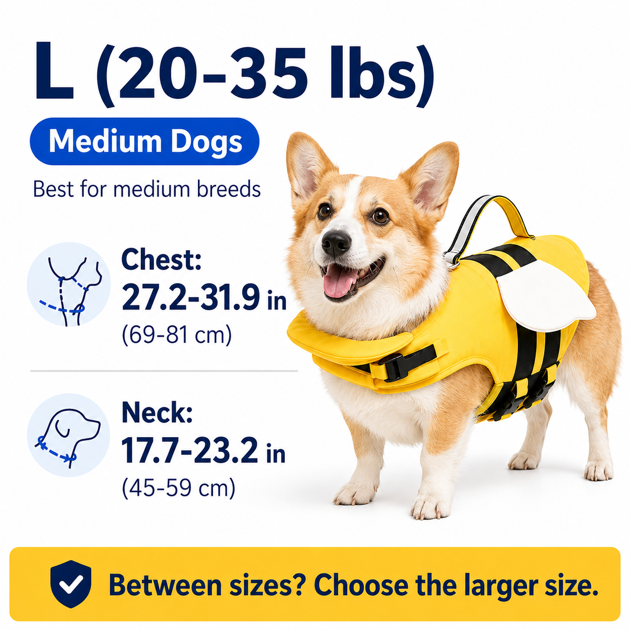 ☀️ Summer Sale – 50% OFF💦Premium Dog Life Vest for Swimming & Boating
