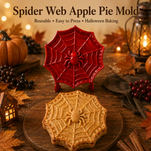 🎃 Halloween Special Offer! 🕷️👻 Halloween Mini Pie Molds – 8 Festive Designs