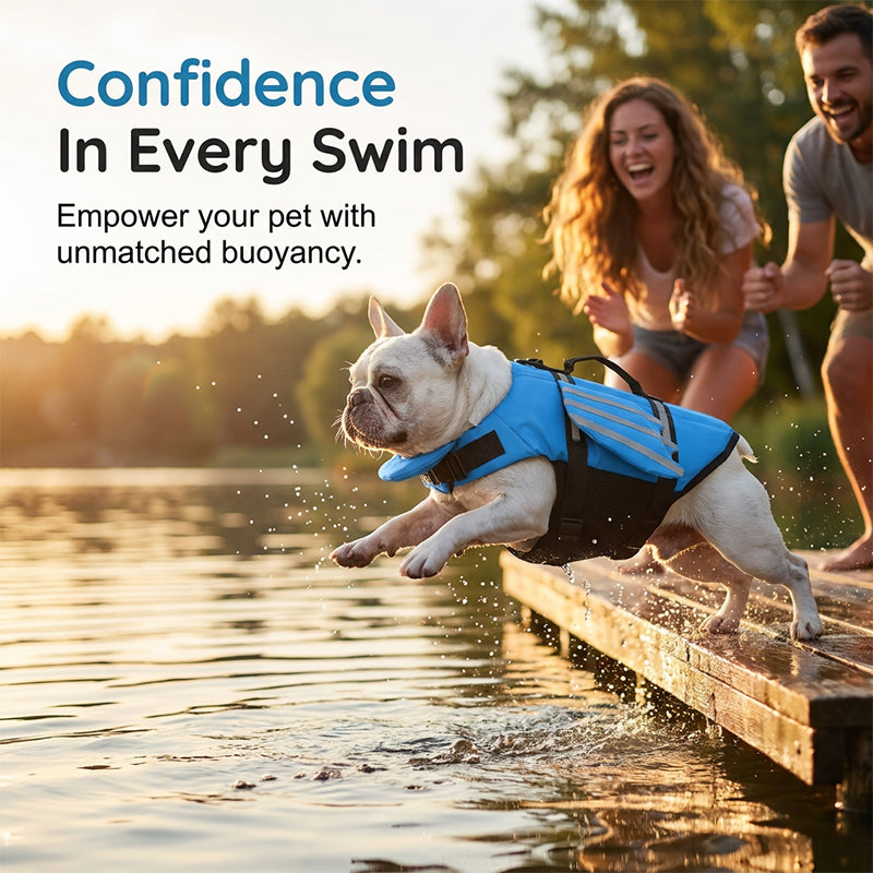 🥳2026 HOT SALE💞Reflective Angel Wing Dog Life Jacket – High‑buoyancy, quick‑rescue handle & breathable mesh. Reflective strips for evening swims. Safe & adorable! 🌊✨