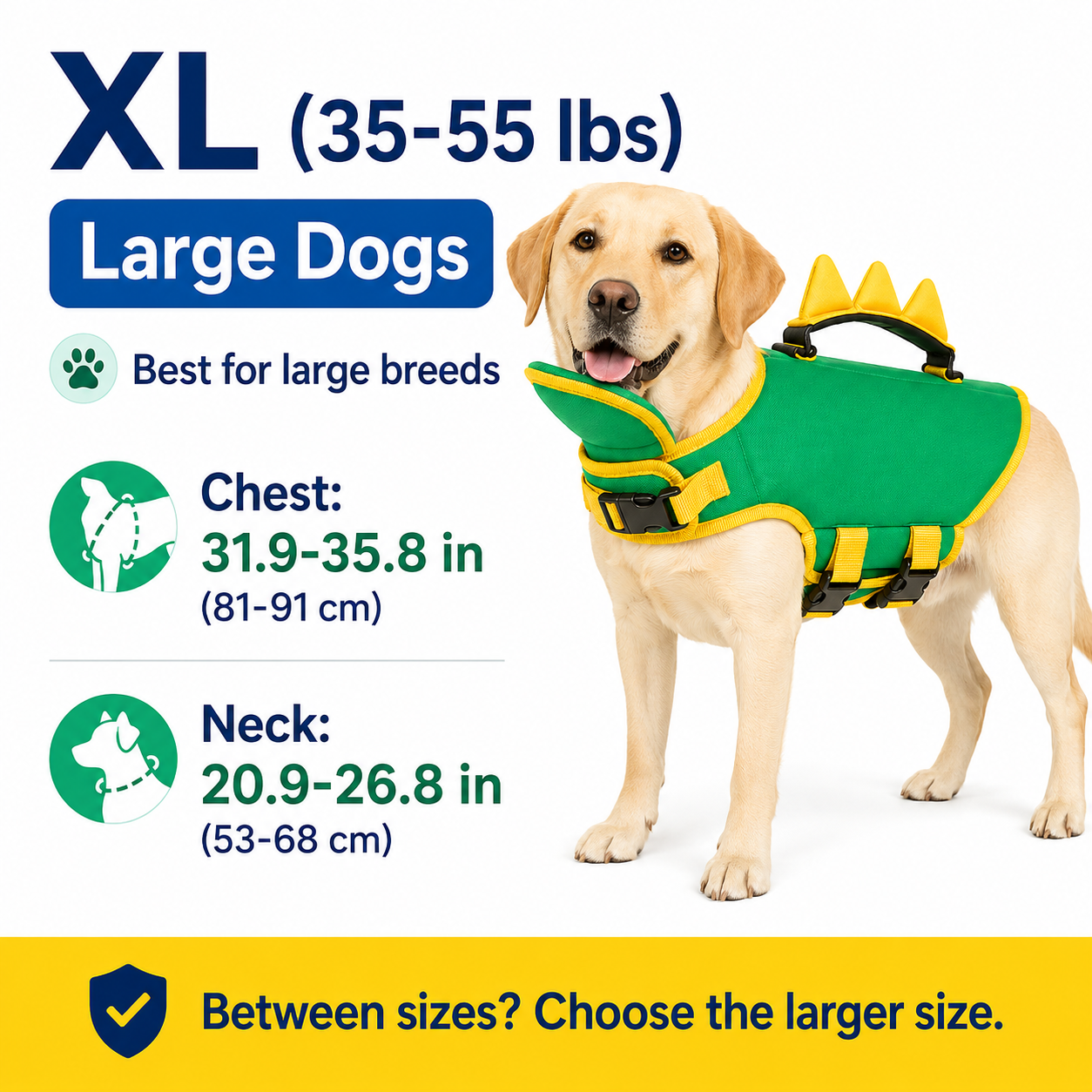 ☀️ Summer Sale – 50% OFF💦Premium Dog Life Vest for Swimming & Boating