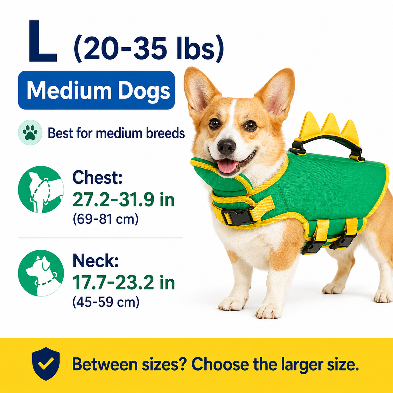 ☀️ Summer Sale – 50% OFF💦Premium Dog Life Vest for Swimming & Boating
