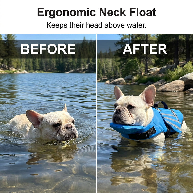🥳2026 HOT SALE💞Reflective Angel Wing Dog Life Jacket – High‑buoyancy, quick‑rescue handle & breathable mesh. Reflective strips for evening swims. Safe & adorable! 🌊✨