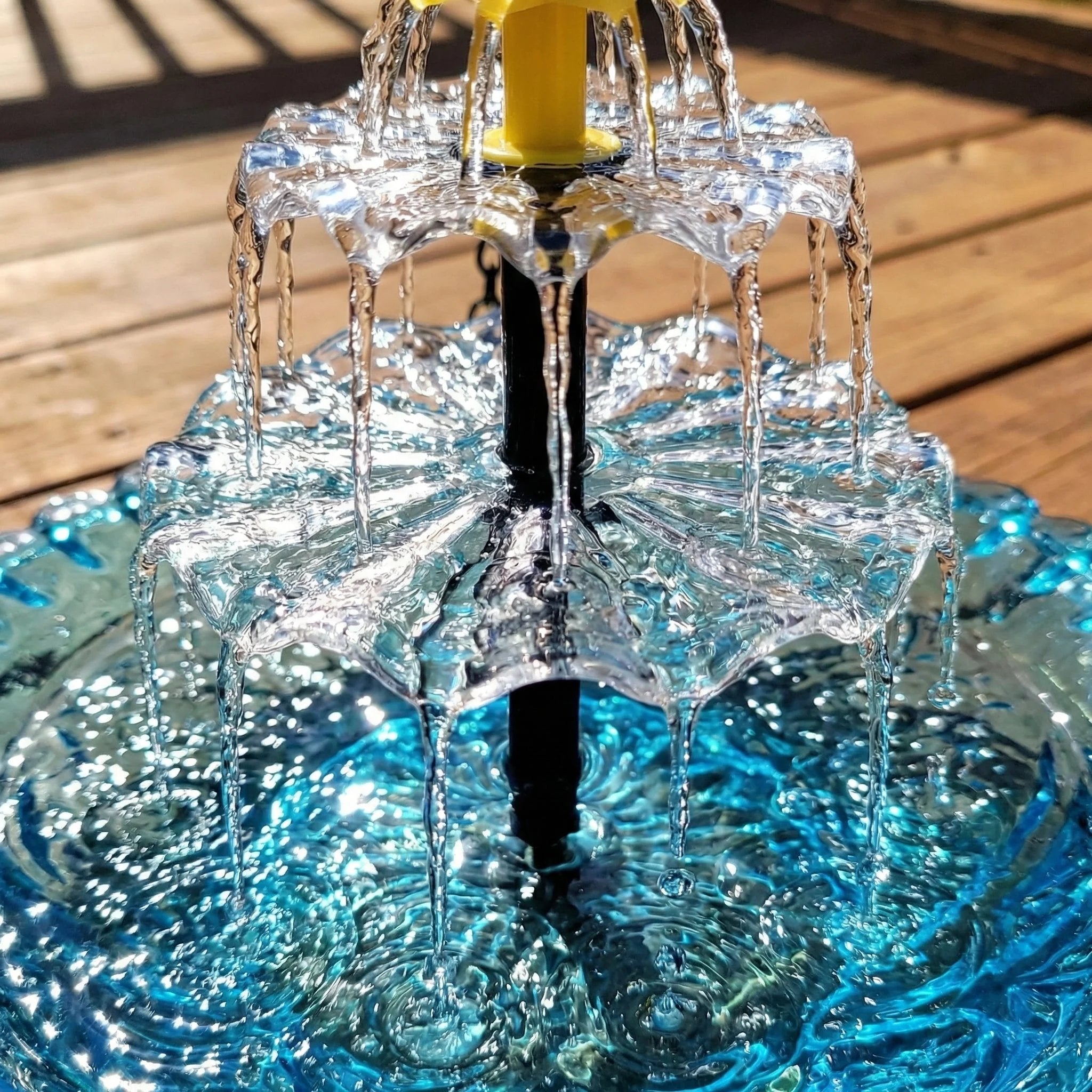 🔥 Limited-Time Offer49% Off-   – Solar Cascade Hanging Bird Bath Fountain  