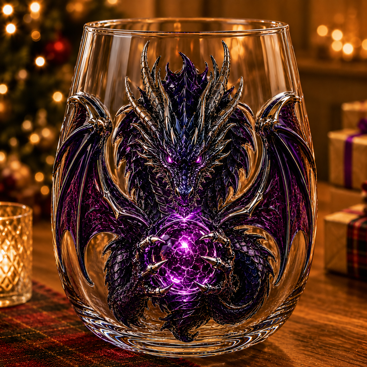 🐉✨ 3D Mythic Dragon Glass Art Cup | Luxury Raised Fantasy Glassware for Whiskey, Home Bar Décor & Legendary Gifts ^🎁