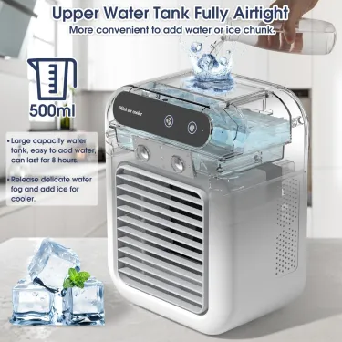 🌬️ Portable 3-in-1 Air Conditioner & Quiet Cooling Fan✅Factory Direct Sales⌛Limited Quantity💥Best Price