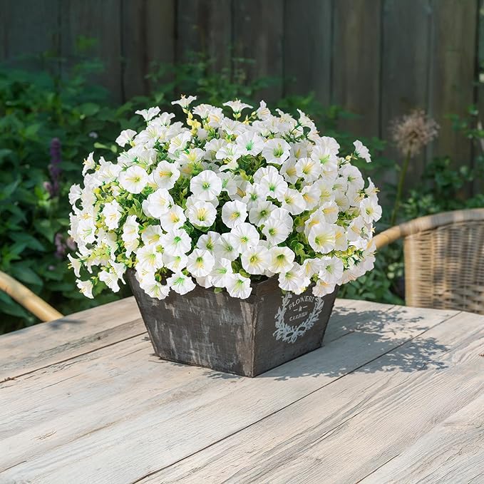 🌟 Limited Time Offer! 🌸 Spring Summer Home Decoration – 🌿 Fake Silk Colorful Morning Glory✨