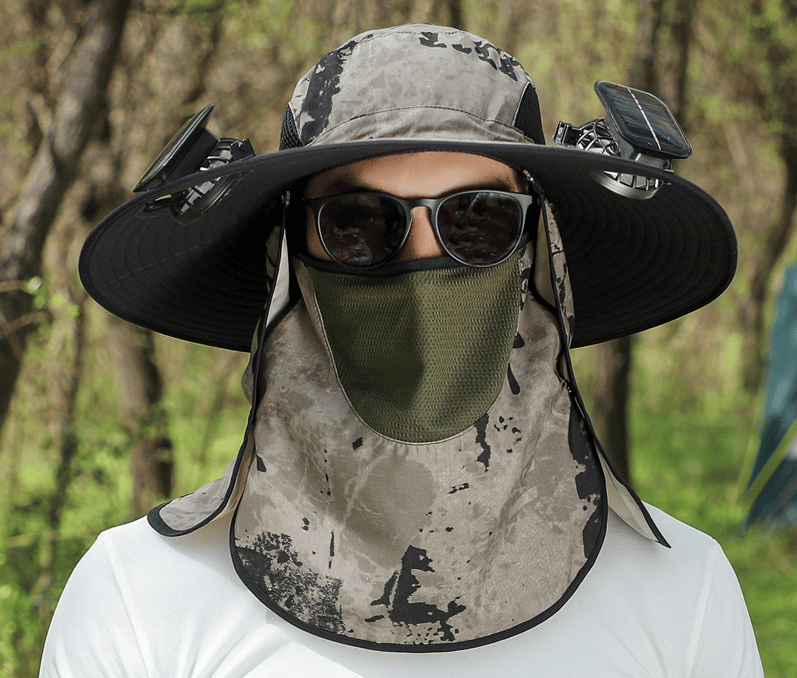 🔥2026 Summer Hot Sale🔥 New Ultralight Solar Fan Sun Hat – Lighter Than a Baseball!⚾(Only 11oz)