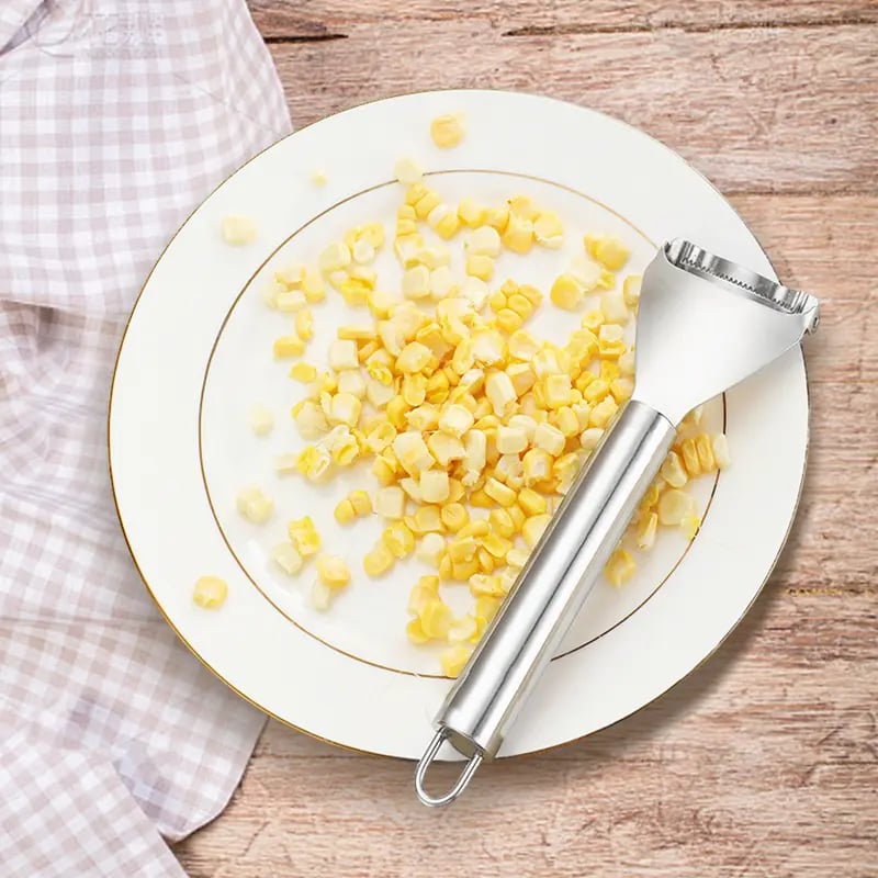 🌽Corn Kernel Peeler – Easy Corn Cob Stripper for Quick Kernel Removal🔥Buy 3 Get 1 Free