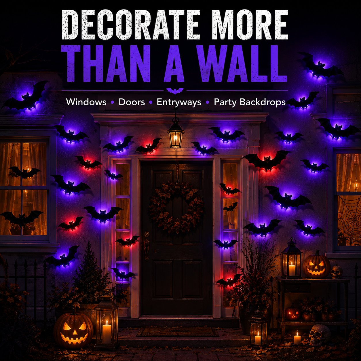 🦇 Halloween Sale: 3D LED Flying Bat Wall Decor – Create a Spooky Atmosphere in Minutes