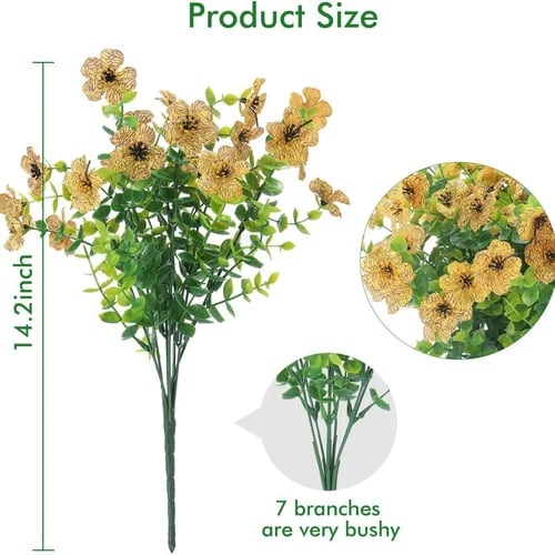 💐Lifelike UV-Resistant Sunset Mums – Waterproof, Windproof & Perfect for Fall Decor 🍂