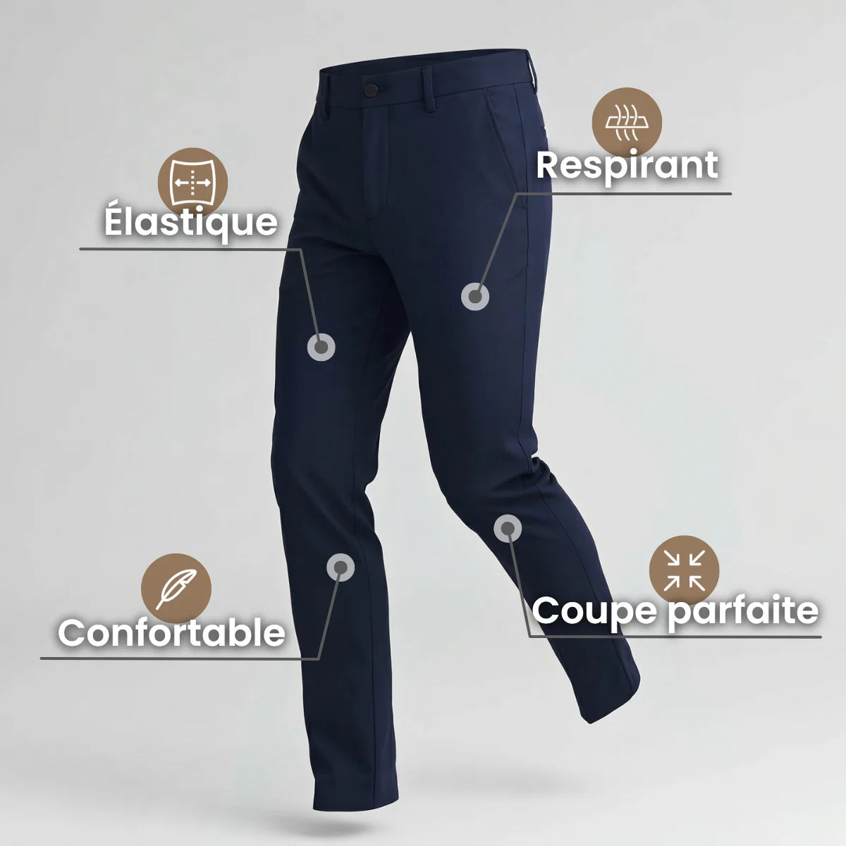Pantalon Extensible MorphoFit® 2.0