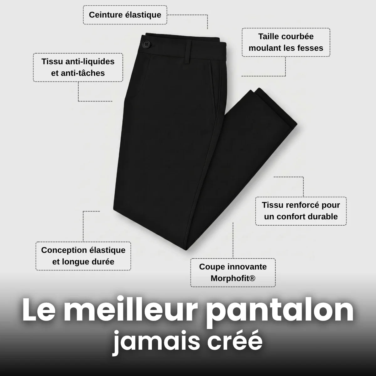 Pantalon Extensible MorphoFit® 2.0